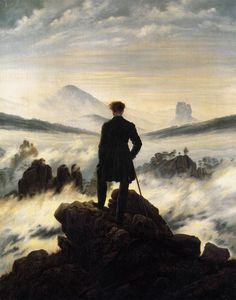 Caspar David Friedrich - Wanderer above the Mists