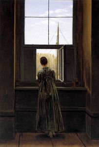 Caspar David Friedrich - at a Window