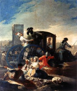 Francisco De Goya - The Crockery Vendor