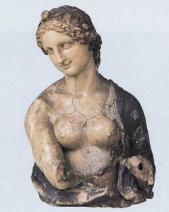 Leonardo Da Vinci - sculptures and studies-Bust of Flora