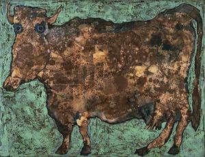 Jean Philippe Arthur Dubuffet - The Cow with the Subtile Nose