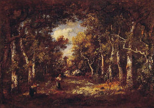 Narcisse Virgilio Diaz De La Pena - The Forest of Fontainebleau