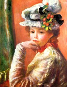 Pierre-Auguste Renoir - Woman Leaning on Her Hand