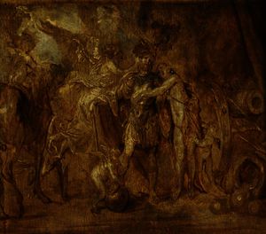 Anthony Van Dyck - Mars Going to War