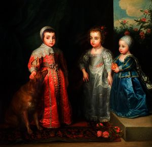 Anthony Van Dyck - The Children of Charles I
