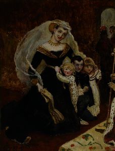 Ford Madox Brown - Lady Rivers and her Children