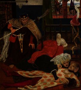 Ford Madox Brown - The Death of Sir Tristram