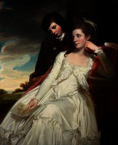 George Romney - Jane Maxwell, Duchess of Gordon, Wife of the 4th Duke of Gordon, with her Son, George Duncan