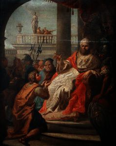 Giovanni Battista Tiepolo - Joseph interpreting pharaoh-s dream