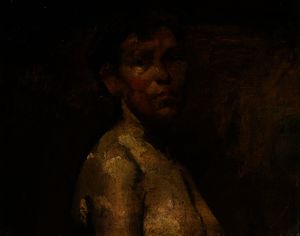 Henri De Toulouse Lautrec - Study of a Female Nude