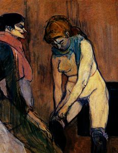 Henri De Toulouse Lautrec - Woman Rising the Averages