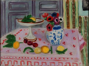 Henri Matisse - The pink tablecloth
