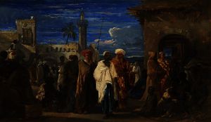 William James Muller - Slave market, cairo