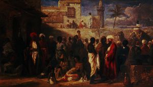 William James Muller - The Slave Market at Cairo, Egypt