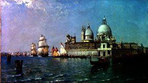 Arthur Joseph Meadows - Venice, flood tide