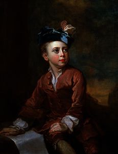 Bartholomew Dandridge - Portrait of a Young Boy, c.1735