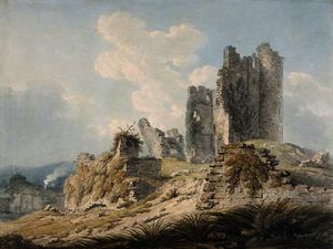 Edward Dayes - Caerphilly castle,