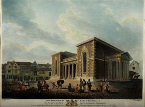 Edward Dayes - View of the New Council House, Salisbury,