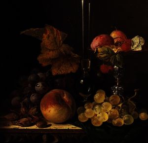 Edward Ladell - Still Life with Fruit ^ Nuts