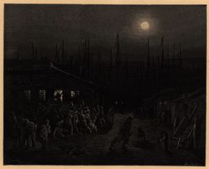 Paul Gustave Doré - London docklands