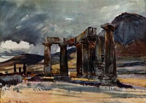 John Fulleylove - The Temple at Corinth