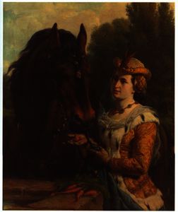 Otto Eerelman - Jacoba van Beieren with her horse
