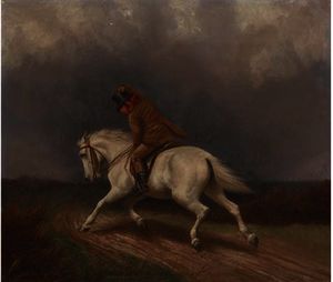 Francis Calcraft Turner - Riding into the storm