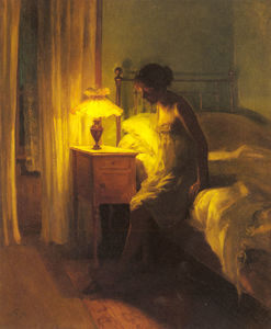 Peter Ilsted - Vilhelm in the bedroom