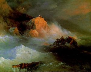 Ivan Konstantinovich Aivazovsky - Shipwreck