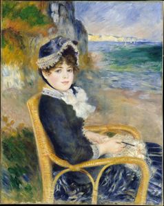 Pierre-Auguste Renoir - By the Seashore (1883)