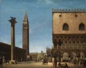 Giuseppe Bernardino Bison - View of Venice