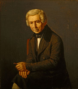 Grigori Vasilievich Soroka - Portrait of the artist Venetsianov