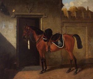 John Alfred Wheeler - -May Queen-, Bath Troop, North Somerset Yeomanry Cavalry