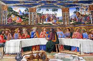 Cosimo Rosselli - The Last Supper (after restauration)