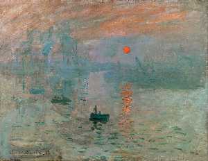 Claude Monet - Impression, Sunrise - (buy oil painting reproductions)