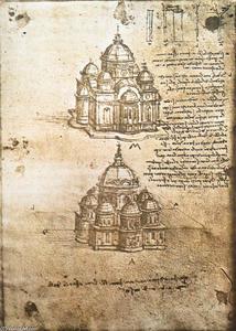 Leonardo Da Vinci - Studies of central plan buildings