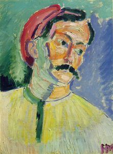 Henri Matisse - Portrait of Andre Derain, summer