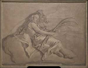  Art Reproductions Asia by Giandomenico Tiepolo (1727-1804) | WahooArt.com