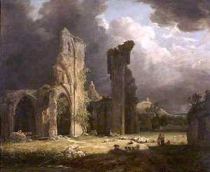 George Arnald - Glastonbury Abbey