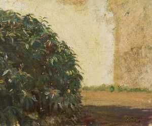 Alfred James Munnings - Study of Foliage