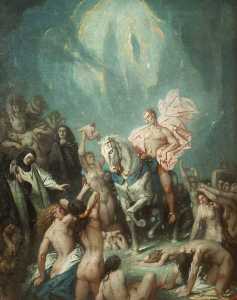 Charles De Sousy Ricketts - Don Juan in Hell