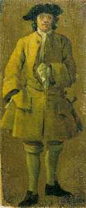 Luca Carlevaris - A Man Wearing a Yellow Coat
