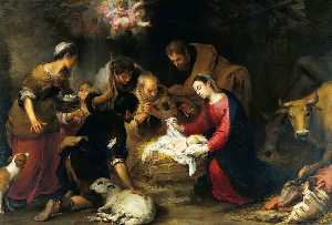 Bartolome Esteban Murillo - The Adoration of the Shepherds