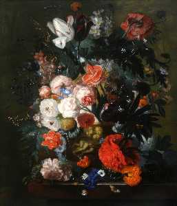 Jan Van Huysum - Flower Piece