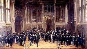 Henry Barraud - Lobby of the House of Commons, 1872 1873