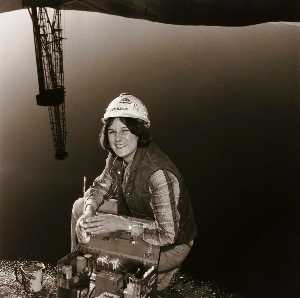 Penny Diane Wolin - Oil Field Mud Engineer, from the Wyoming Documentary Survey Project