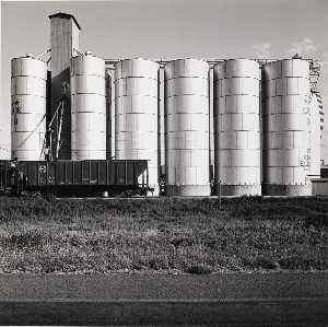 Frank Gohlke - Steel Elevator, Near Ropesville, Texas, 1975