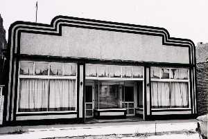Larry W Schwarm - Building, Pratt County, from the Kansas Documentary Survey Project
