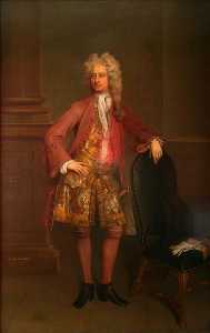 Michael Dahl - Arthur Vansittart (1691–1760) (detail)