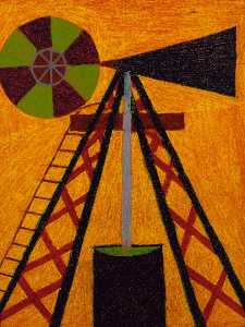 Eddie Arning - Windmill